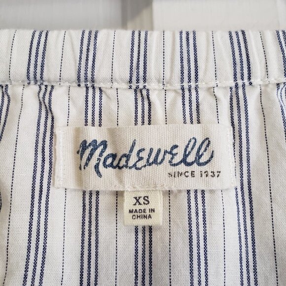 Madewell Cottagecore Striped Off Shoulder Top - Picture 6 of 6